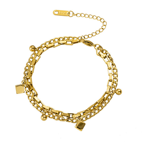 316L Roestvrij Staal Nieuwe Mode Fijne Sieraden Goud Kleur