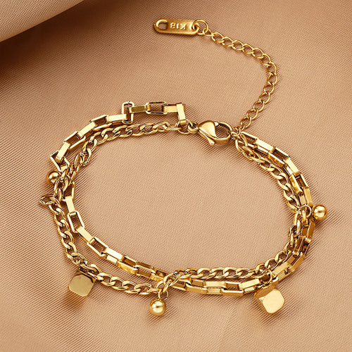 316L Roestvrij Staal Nieuwe Mode Fijne Sieraden Goud Kleur