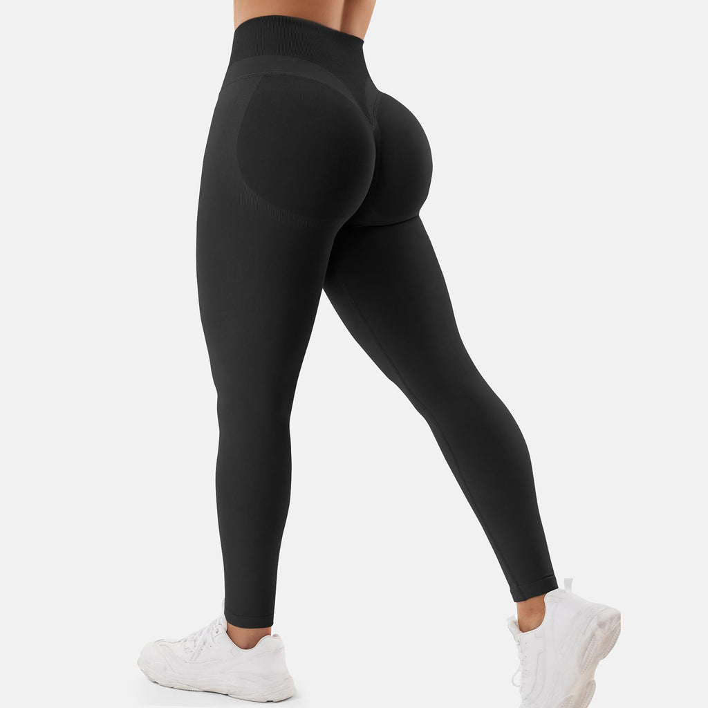 "High-Waist Plus Size Yoga Leggings – Women's Fitness Activewear for Running & Workout"
